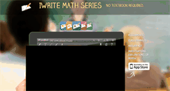 Desktop Screenshot of iwritemath.com